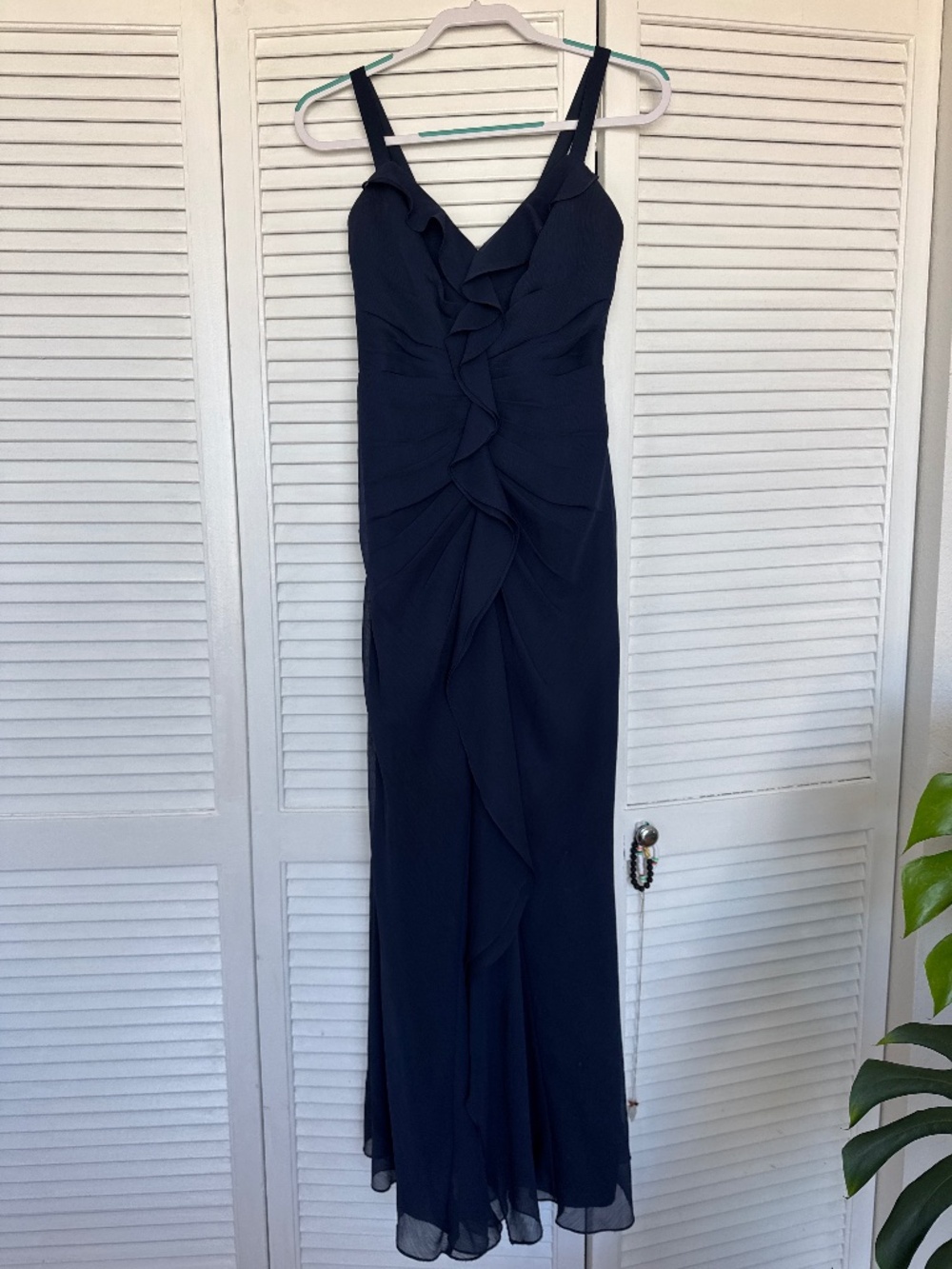 Navy blue Vera wang dress size 6